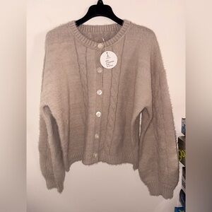 NWT size XL soft heavy cardigan anrabess